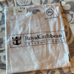 Royal Caribbean White Logo T-Shirt XXL
